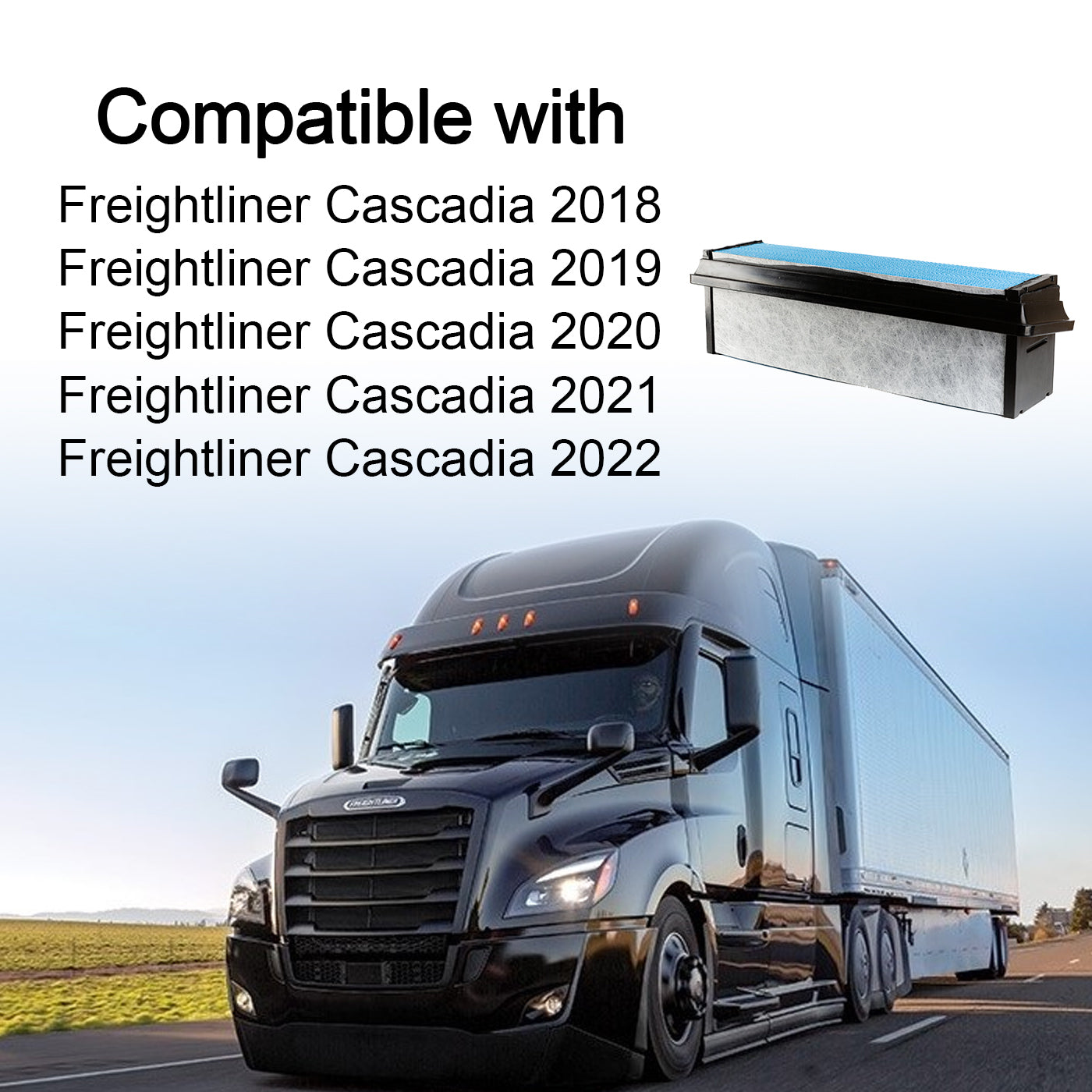 03-42776-010 Air Filter for Freightliner Cascadia – Fitment, Cross References & How to replace