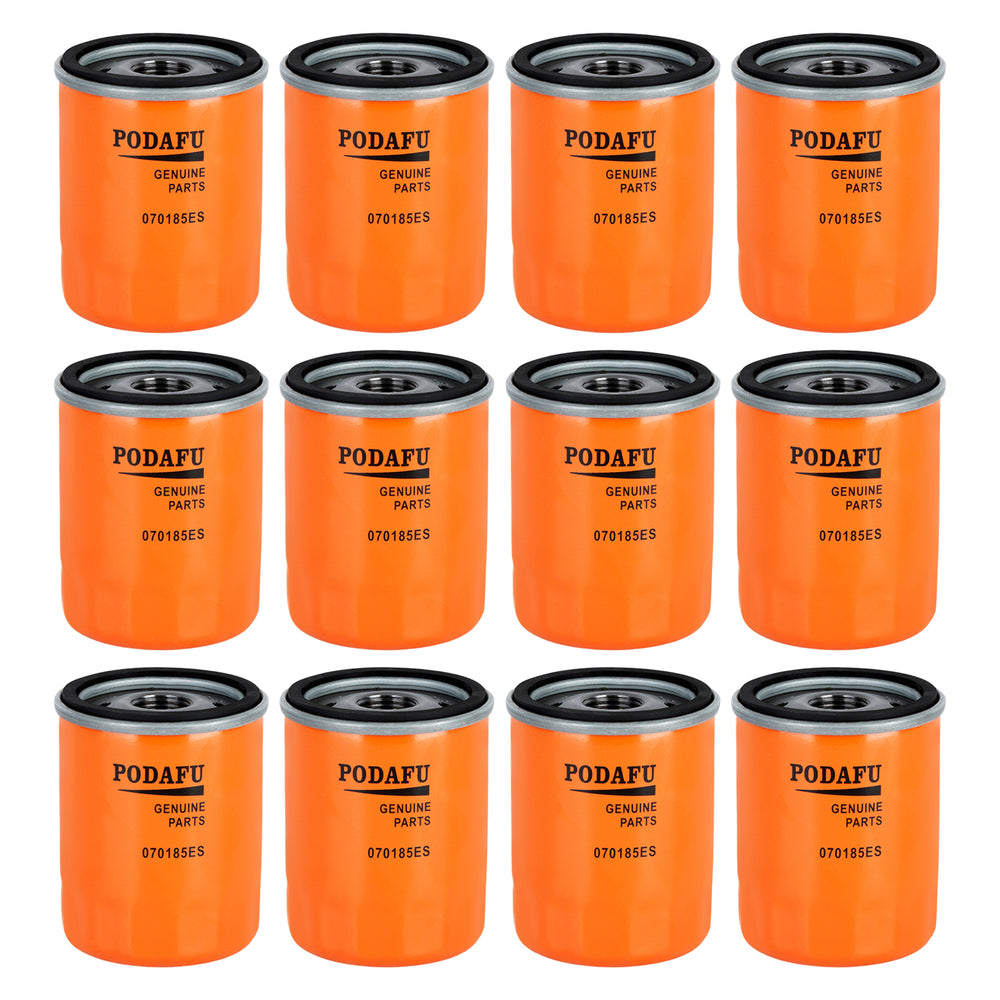 070185ES Oil Filter Compatible with Generac Generators Replaces 070185E 70185 070185F(12PCS)