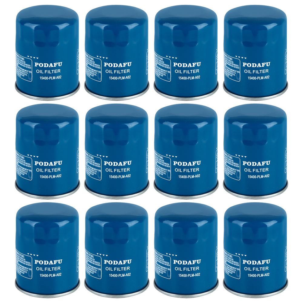 15400-PLM-A02 Oil Filter for Honda Acura TLX RDX Civic Pilot Replaces 15400PLMA02 15400-RTA-003 15400-RTA-002(12PCS)