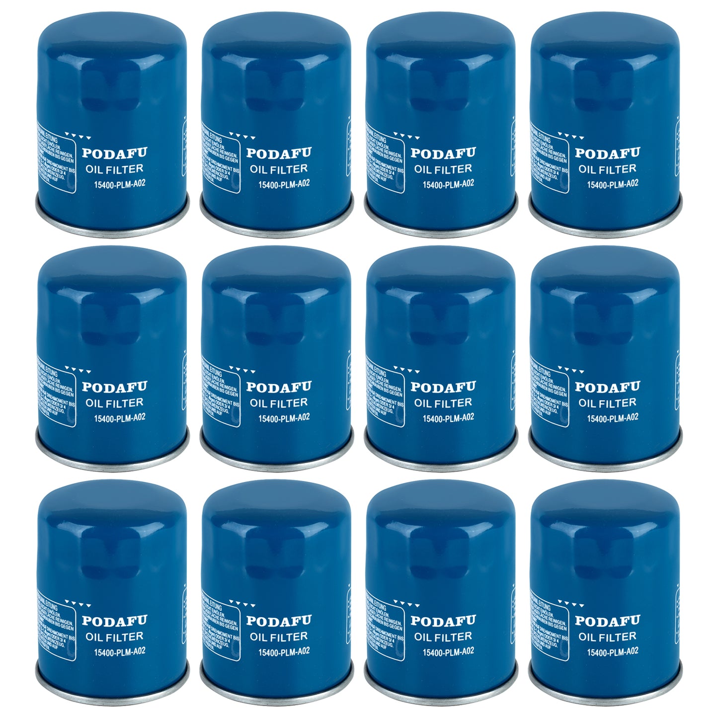 15400-PLM-A02 Oil Filter for Honda Acura TLX RDX Civic Pilot Replaces 15400PLMA02 15400-RTA-003 15400-RTA-002(12PCS)