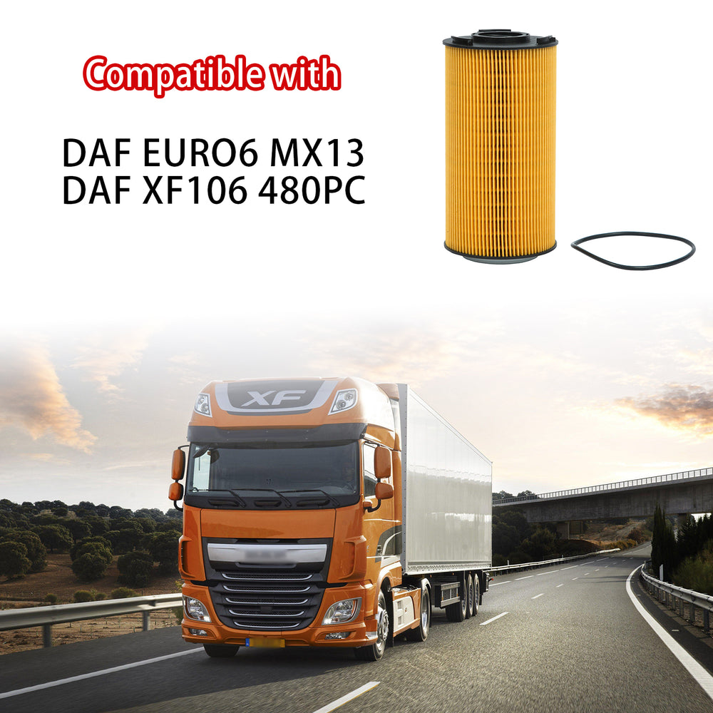 3Pcs 2234788 Oil Filter Compatible with DAF truck parts diesel filter Replaces 2234788pe 2151728 2047411