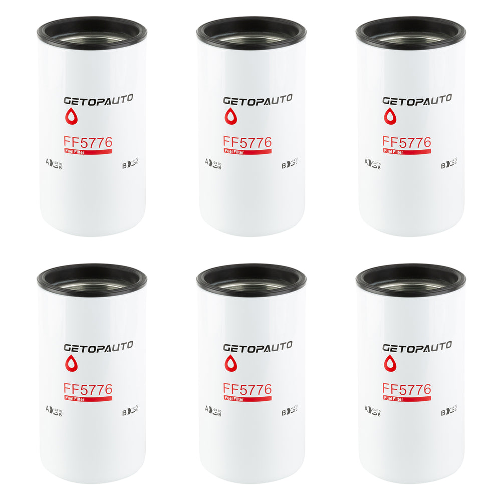 
                      
                        6Pcs FF5776 Fuel Filter Fit for Cummins Engines ISX15 ISX12
                      
                    