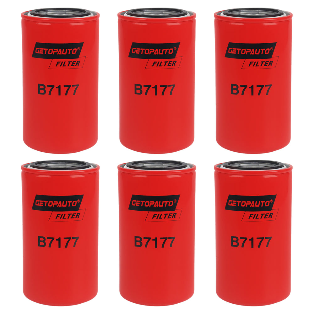 
                      
                        6PCS B7177 Oil Filter Replacement For 3937736,3937144,LF3970,P550428,Fits For QSB5.9L/6.7L,ISB07 6.7L Diesel Engines
                      
                    