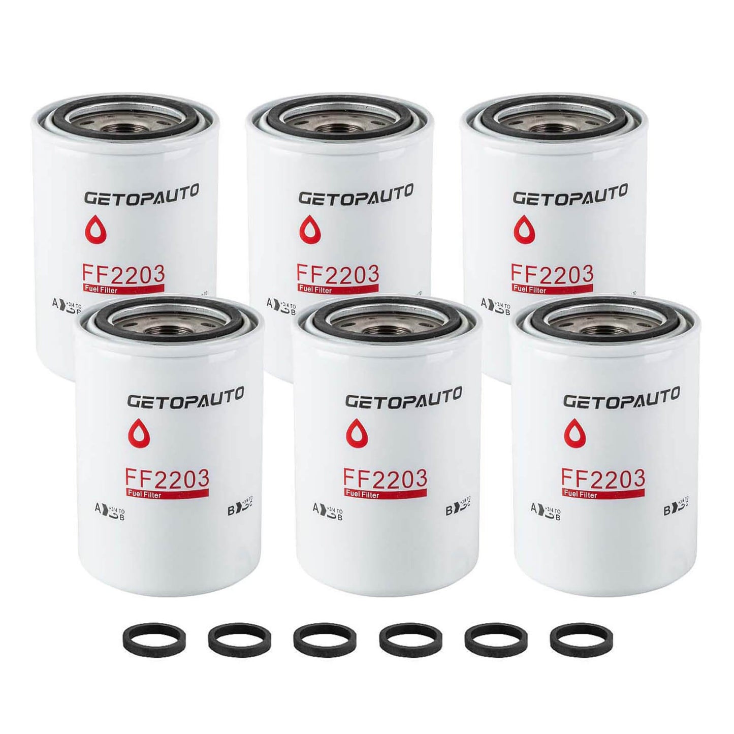 FF2203 Fuel Filter 6pcs