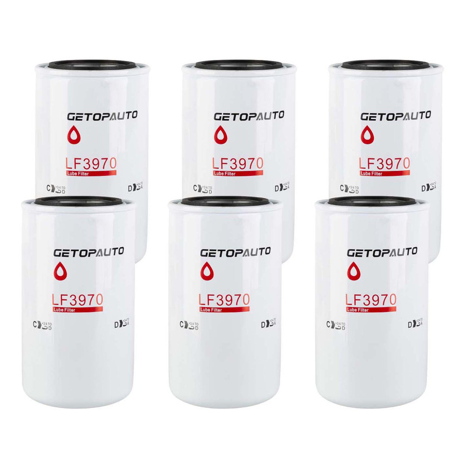 6pcs)LF3970 Oil Filter | Fit for Cummins ISB Engine 6pcs)LF3970 Oil Filter | Fit for Cummins ISB Engine