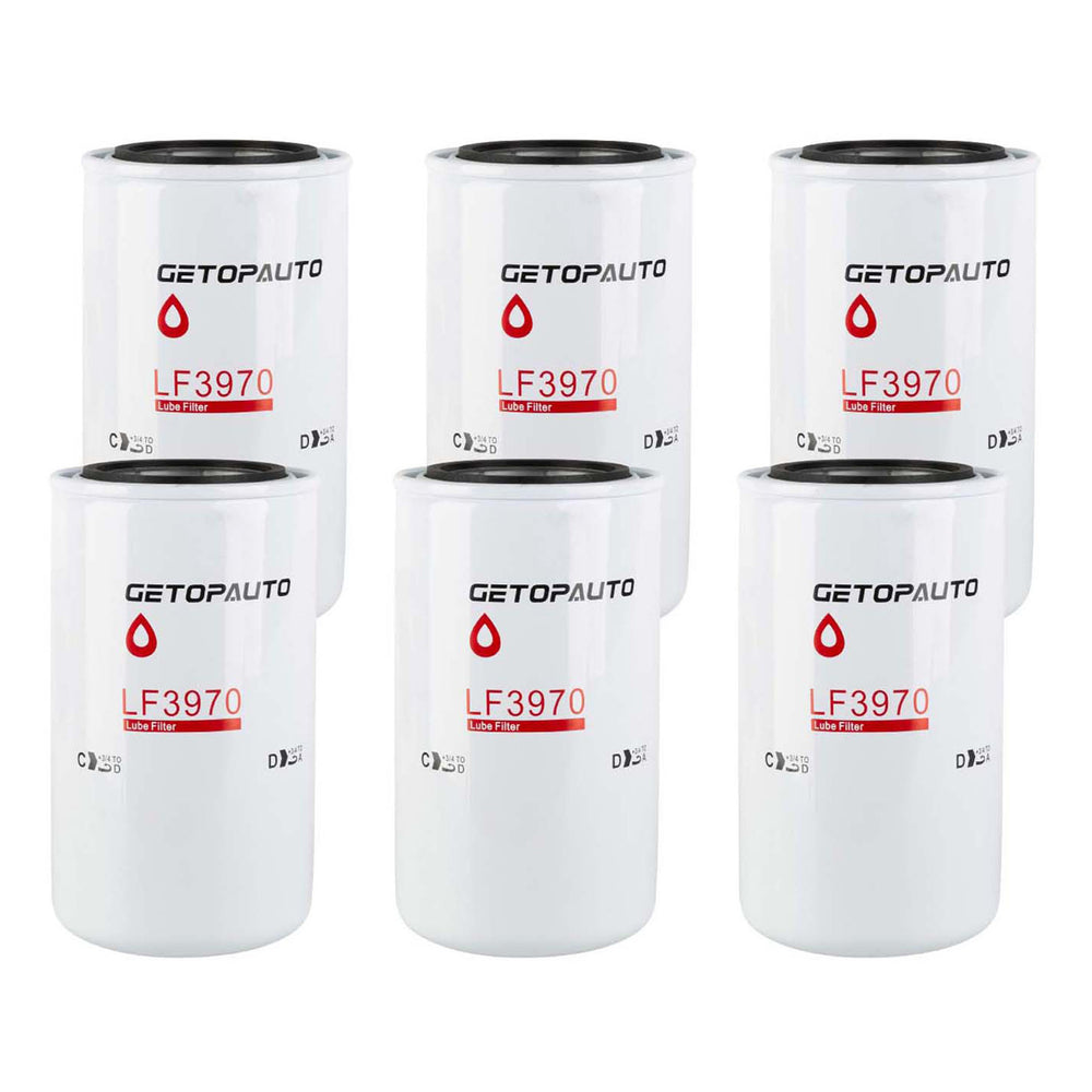 
                      
                        LF3970 Oil Filter Fit for Cummins ISB Engine Replaces Donaldson P550428, P551019(6pcs)
                      
                    